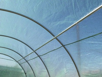 Садовый туннель из фольги 2x3, 6 м2, белый, 300 x 200 см, теплица из фольги