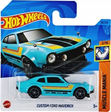 Samochodzik Mattel Hot Wheels HKJ53 Custom Ford Maverick