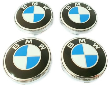 Komplet BMW 4szt Dekle Dekielki 60 mm