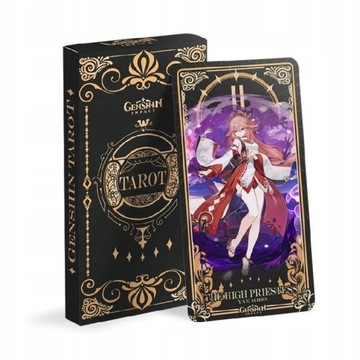 Genshin Impact 22 HD Pełny zestaw kart Waite Tarot