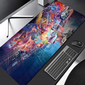 Большой настольный коврик для мыши XXL, игровой коврик