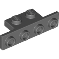 4You LEGO - 2436c PŁYTKA ŁAMANA 1X2-1X4 C. SZARY