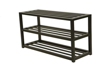 Metalowa półka na buty na obuwie szafka regał organizer szerokość 90 cm