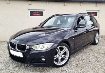 BMW Seria 3 F30-F31-F34 Touring 2.0 318d 143KM 2013 BMW Seria 3 M Pakiet 318d Bogata Wersja ORYGINAL Zadbana SPORT 2014r Schwa