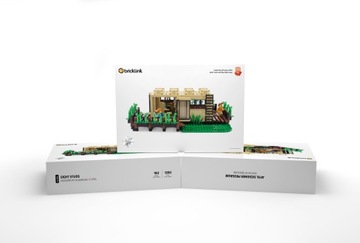 LEGO Bricklink AFOL Кирпичный дом с восемью стойками