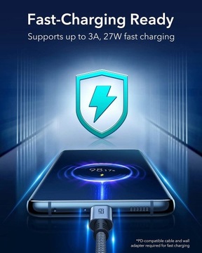 АДАПТЕР ДЛЯ НАУШНИКОВ ESR 2-В-1 USB-C SAMSUNG IPAD