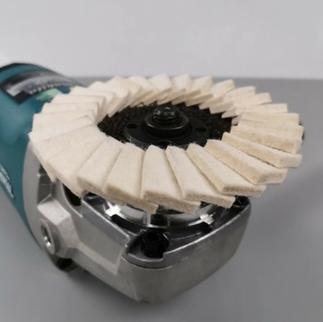 лепестковый полировальный диск войлок лепестковый войлок для шлифовальной машины 125 мм