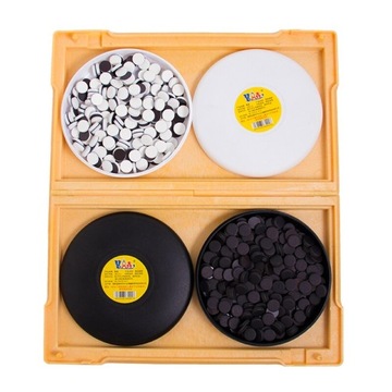 Большой стильный магнитный складной шахматный стол 36 см