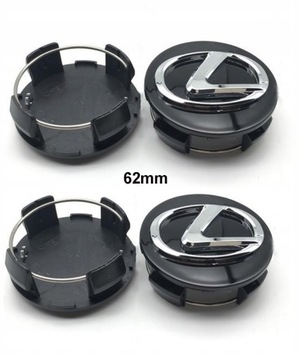 DEKIELEK DEKLE KAPSLE DO ALUFELG LEXUS 62mm