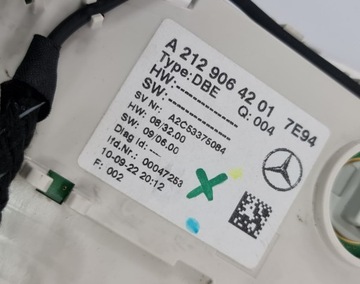 LAMPA OSVĚTLENÍ INTERIÉR MERCEDES W212