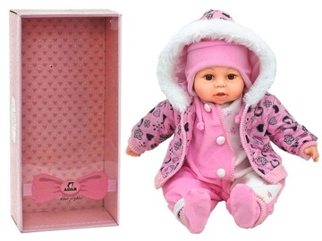 lalka BABY bobas BORN mówi ŚPIEWA nr13 prezent BOX