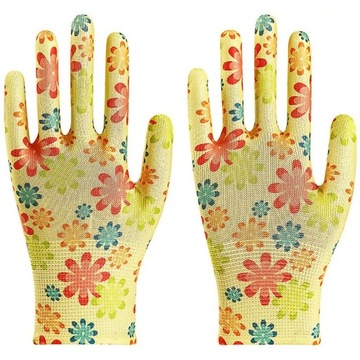 Женские защитные садовые перчатки с цветами, ПОКРЫТИЕ