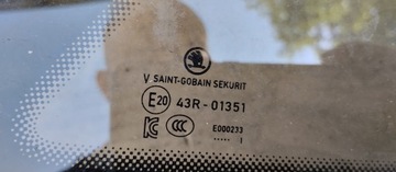 SKLO (OKNO) KAROSERIE BOČNÍ PRAVÝ ZADNÍ SKODA ENYAQ 21R