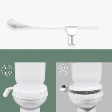 БИДЕ ДЛЯ ТУАЛЕТА, НЕЭЛЕКТРИЧЕСКОЕ, РЕГУЛИРУЕМОЕ ДАВЛЕНИЕ ВОДЫ