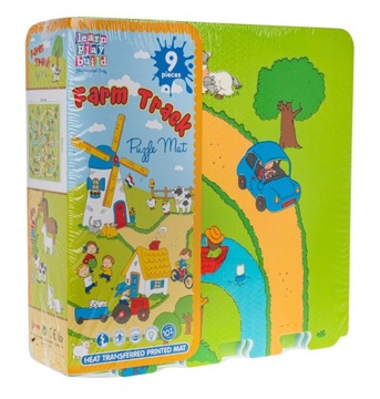 piankowa mata PUZZLE - ŻYCIE NA WSI - farma