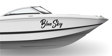 Наклейка на лодку Яхта Лодка ИНСТРУКЦИЯ ИНДИВИДУАЛЬНОЕ НАЗВАНИЕ * Цвета * 80 см