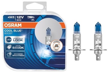 OSRAM H1 5500K COOL BLUE HYPER BOOST WHITE XENON