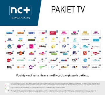 Karta CONAX Telewizja na kartę z pakietem SMART - Prepaid 1-mc