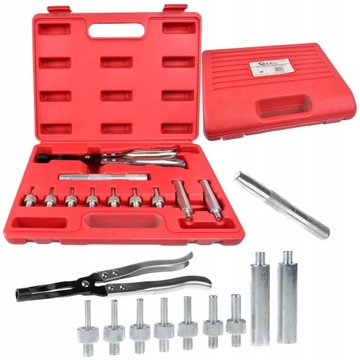 КОМПЛЕКТ ДЛЯ УСТАНОВКИ КЛАПАНА, ЩИПЦЫ ДЛЯ УПЛОТНЕНИЙ, КОРПУС GEKO G02611