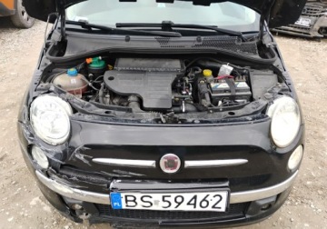 Fiat 500 II Hatchback 3d 1.3 TD 75KM 2007 Fiat 500 2007r, 1.2 Diesel. Uszkodzony prawy przod i tyl. Jezdzi. 1.2, zdjęcie 4