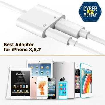 АДАПТЕР ДЛЯ НАУШНИКОВ АДАПТЕР ДЛЯ IPHONE