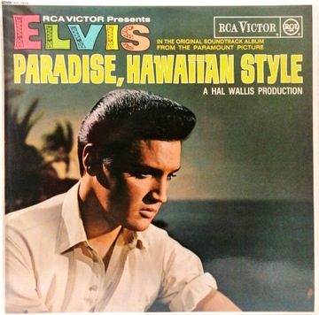 Elvis Presley Paradise Hawaiian Style LP RD7810 VG
