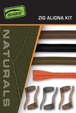 Zestaw Zig Rig Edges Naturals Zig Aligna Kit Fox