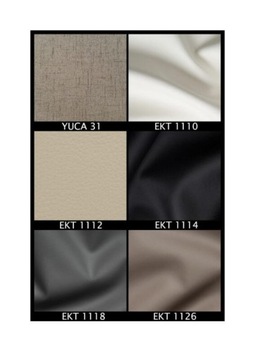 Стильный комплект 8F - стол Ludwik на ножках + 6 стульев Wojtek, МНОГО ЦВЕТОВ