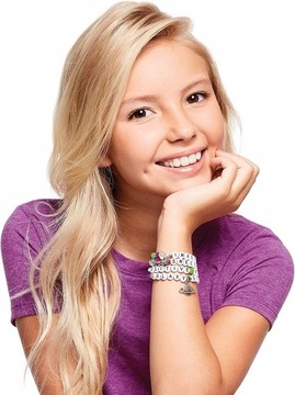 НАБОР БИСЕРОВ ДЛЯ ИЗГОТОВЛЕНИЯ ЮВЕЛИРНЫХ БРАСЛЕТОВ БУКВЫ БУСИНЫ ПОДАРОК