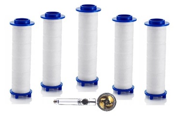 70mm FILTR DO SŁUCHAWKI GŁOWICY PRYSZNICOWEJ Z TURBINĄ 5 SZT