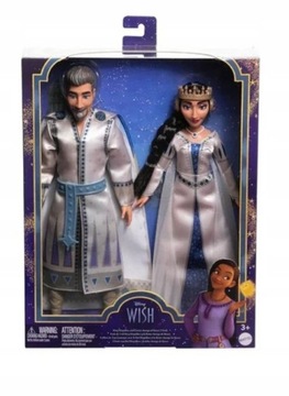 Disney WISH ŻYCZENIE LALKA król Magnifico i królowa AMAYA i Rosas 2 x LALKA