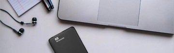 Внешний диск WD Elements Portable емкостью 4 ТБ USB3.0/USB2.0, черный