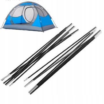 PAŁĄKI NAMIOTOWE KOMPLET 2SZT 60CM ROD 396CM