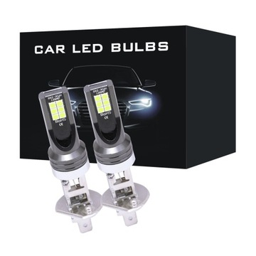 ŻARÓWKI LED H1 ŻARÓWKA 80W 360° 8000LM 6000K LAMPA
