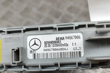 MERCEDES-BENZ C S204 ELELKTRICKÝ TOPENÍ MATRIX A2048300461