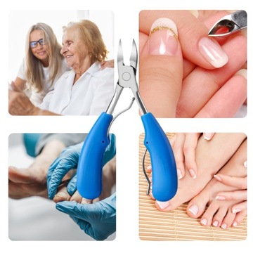 Cążki cęgi do wrastających grubych paznokci u stóp obcinacz pedicure