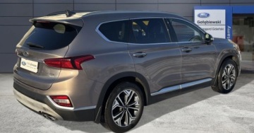 Hyundai Santa Fe IV SUV 2.0 CRDi 185KM 2019 Hyundai Santa Fe Hyundai Santa FE 2.0 Diesel 185km 4x4 PALTINUM Polski Sal, zdjęcie 4