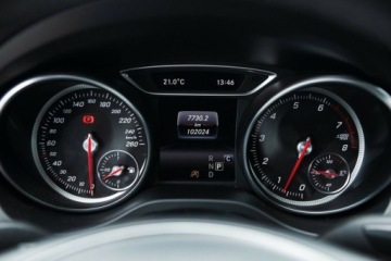 Mercedes CLA C117 Coupe Facelifting 1.6 180 122KM 2017 Mercedes-Benz CLA CLA 180 7-G DCT Progressive Salon Polska Autotrade Mer, zdjęcie 33