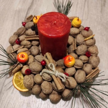 Соломенный венок, обруч, основа для венков 30 см.