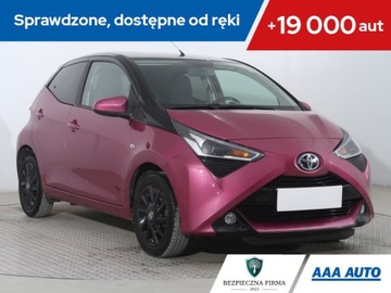 Toyota Aygo II Hatchback 3d Facelifting 1.0 VVT-i 72KM 2019 Toyota Aygo 1.0 VVT-i, Salon Polska, Klima