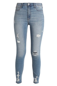 Spodnie Damskie jeansowe Hollister roz 28xS