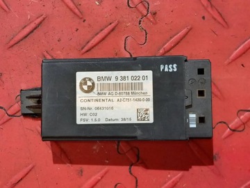 BMW 7 G11 G12 MODUL SEDADLA POHOVKA 9381022