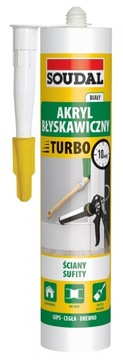 AKRYL BŁYSKAWICZNY expres Turbo 280ml soudal