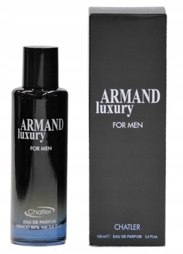 Perfumy Chatler 100ml Ardente Ninia Black. Męskie