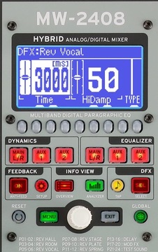 KORG SoundLink MW-2408 - аналогово-цифровой микшер