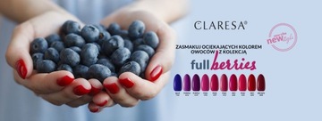 Лак гибридный Claresa 308 сочная вишня
