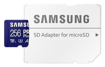 Samsung Pro PLUS microSDXC 256 ГБ UHS-I U3 130 МБ/с