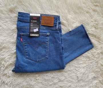 rurki LEVI'S 711 Skinny W32 L30 32x30 PREMIUM