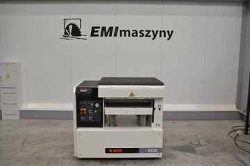 GRUBOŚCIÓWKA SCM S630 - PNEUMATYCZNY DOCISK ROLEK - NOŻE TERSA