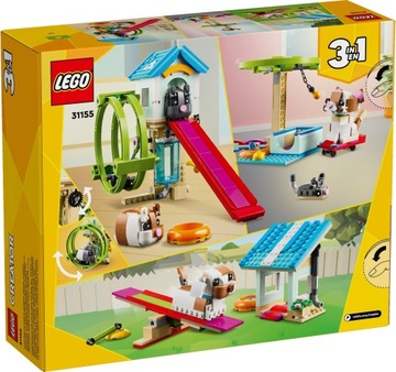 LEGO 31155 CREATOR Колесо для хомяка 3 в 1 НОВИНКА